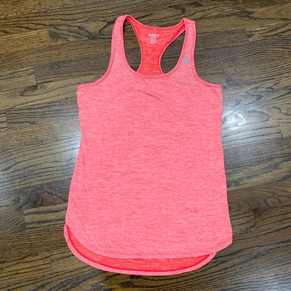 New Reebok Light Red Tank Top Size Small